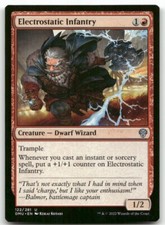 Electrostatic Infantry #122 MTG Dominaria United NM X1