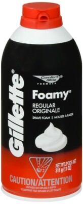 Gillette Foamy Shave Foam Regular 11 OZ