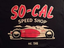 SO-CAL SPEED SHOP'S BELLY TANK T SHIRTS IN BLACK!  XYDIAS BONNEVILLE SALT FLATS