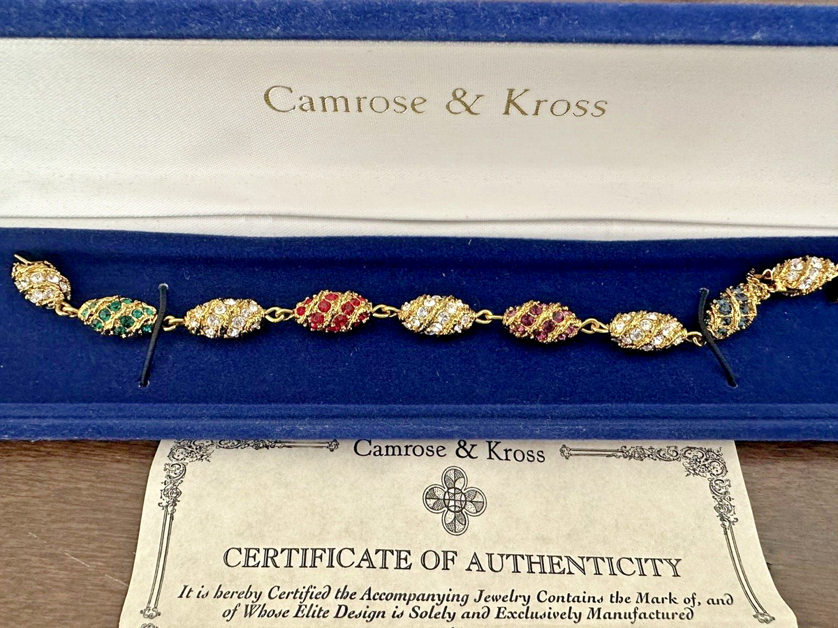 VTG Camrose & Kross Jacqueline Kennedy Jewelry Replica Of The 