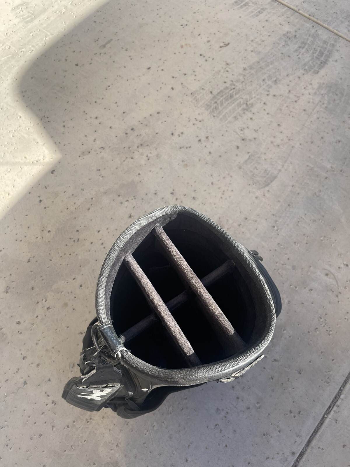 Vintage PING Leather 6Divider Golf Bag eBay