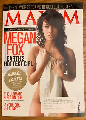 MEGAN FOX, ON THE COVER OF 