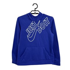 Nike Dri-Fit Youth girls hoodie pullover sweatshirt purple size XL