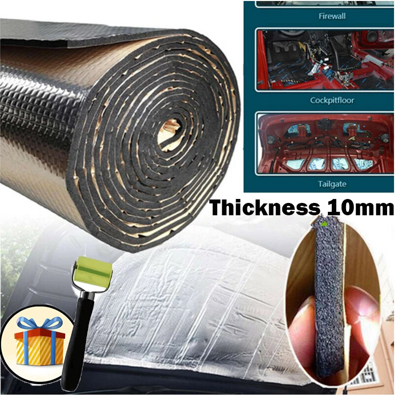 Self-adhesive Fireproof Sound Deadener Heat Insulation Mat For Car Hood Engine - Изображение 3 из 4