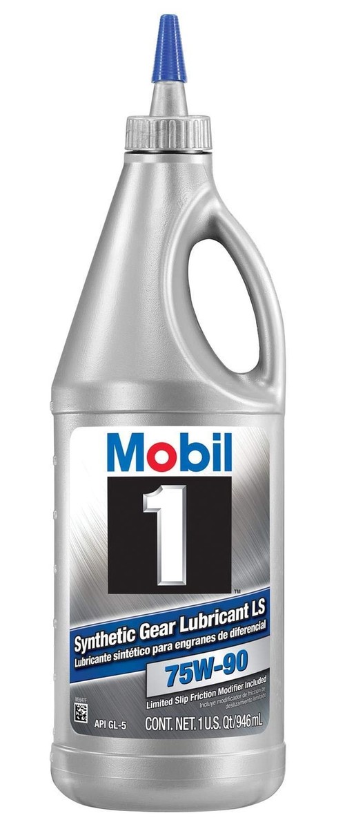 Mobil 1 104361-UNIT 75W-90 Synthetic Gear Lube - 1 Quart 1 Quart
