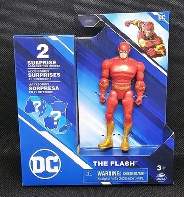 DC The Flash Action Figure Super Rare 2023 Spin Master w/ 2 Surprise Accessories
