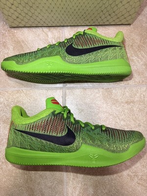 Brand New Authentic Nike Kobe Bryant Mamba Rage Grinch Size 9.5 Mens 908972-300