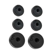 6 PCS Brake Line Flaring Tool Kit, 3/16" & 1/4" Steel Tubing Expander Double 