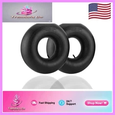 Replacement Inner Tubes 20x8 & 20x10 with Straight Valve Stem, 2 Pack