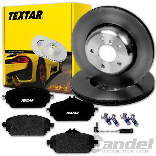 Textar Bremsscheiben + BelÄGe Vorne FüR Mercedes E-KLASSE W213 S213 A238 C238-image