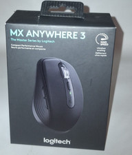 LOGITECH MX Anywhere 3 Compact Wireless Performance Mouse, Black   NEW IN BOX
