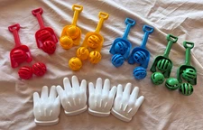 1991 Mr. Bucket Game Replacement Parts - Hands, Balls, Shovels
