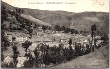 15 CHAUDESAIGUES old postcard [92074]