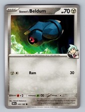 Steven's Beldum 143/182 Common SV10: Destined Rivals NM - LP Pokemon TCG