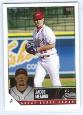 2024 Great Lakes Loons (Class A-Los Angeles Dodgers) Jacob Meador
