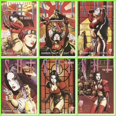 SHI THE SERIES 1997 1998 KOMPLETT 13 HEFTE BILLY TUCCI CRUSADE COMICS