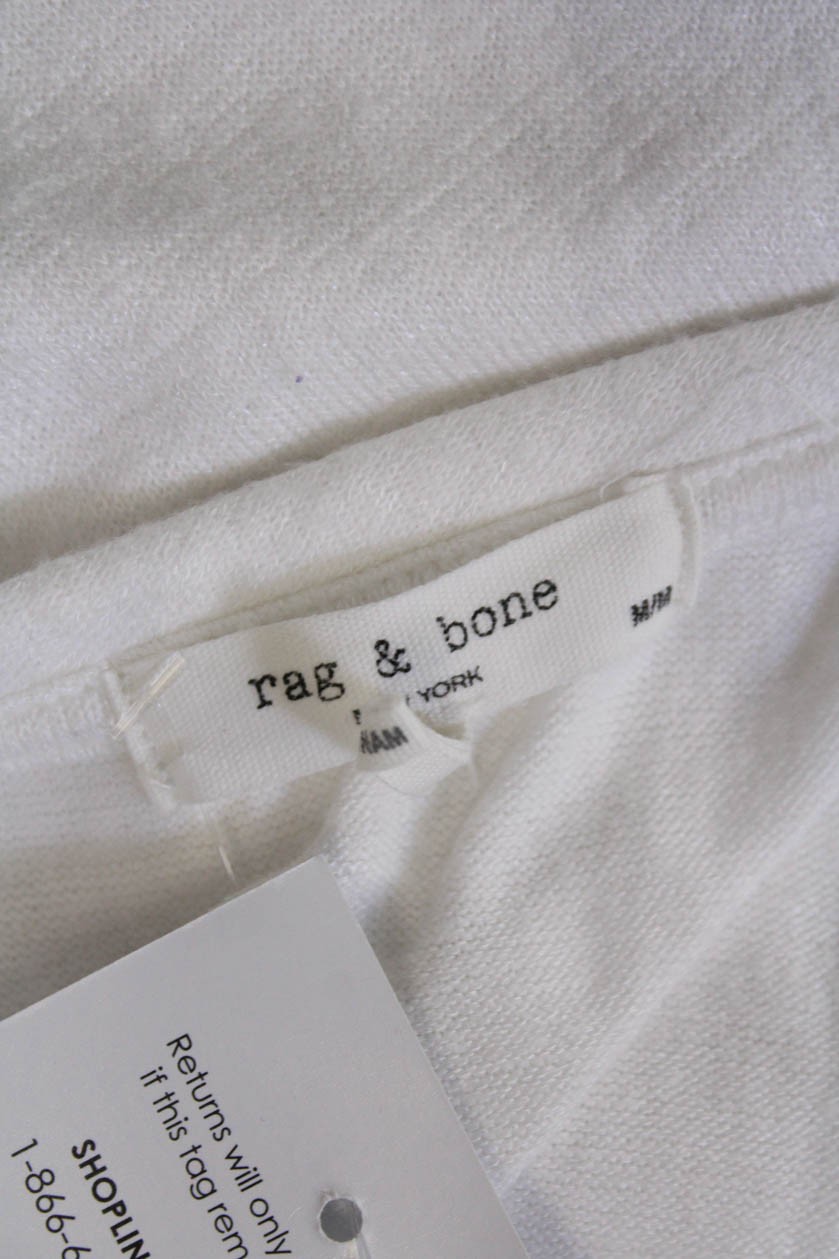 Rag & Bone Womens Solid Round Neck Pullover Long … - image 6