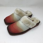 ARIAT Womens Jackie Square Toe Wool Blend Slippers Plush Collar Sunset Size 8 — photo 2