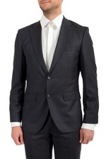 Hugo Boss Men's "Johnstons5/Lenon1" Regular Fit 100 Wool Blazer US 46R IT 56R