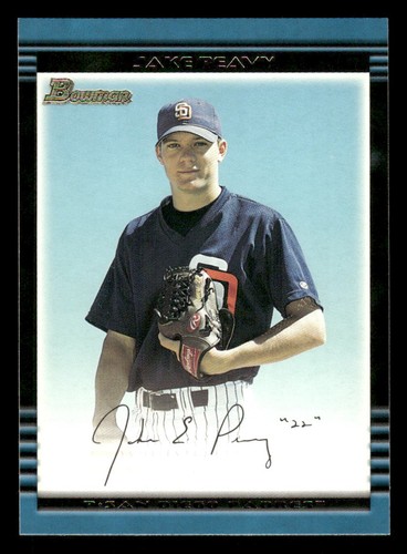 2002 Bowman Jake Peavy #433 card