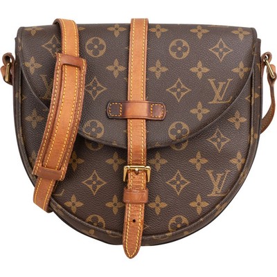 Louis Vuitton Monogram Canvas Chantilly MM Crossbody Bag Tasche