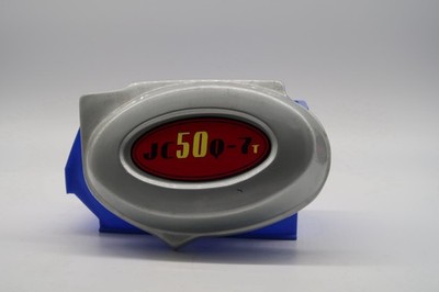 Jincheng JC50Q-7t Monkey Heckschild Abdeckung/Kunststoffverkleidung - Silber/Rot