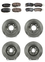 Champion Bremsscheiben + BelÄGe Vorne + Hinten FüR Hyundai I30 FD Limo + Kombi