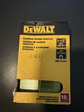 DeWalt DCS16150 1-1/2" 16 Gauge Heavy-Duty Straight Finish Nails