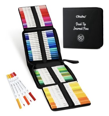 Ohuhu Alcohol based Art marker Brush & chisel - RV070 Sakura Pink | Be Creative Shop