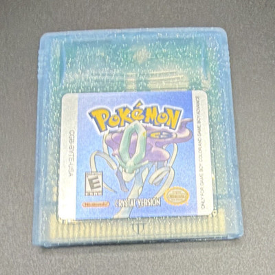Nintendo Pokemon Crystal Version Game Cartridge for Game Boy Color E-Everyone
