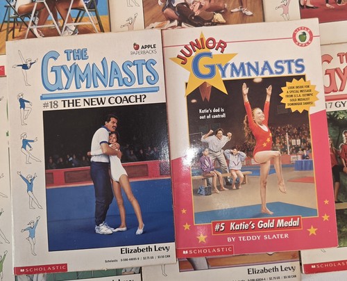 The Gymnasts Books Lot 18 Elizabeth Levy Scholastic Apple Books Gymnastics PB - Picture 5 of 20