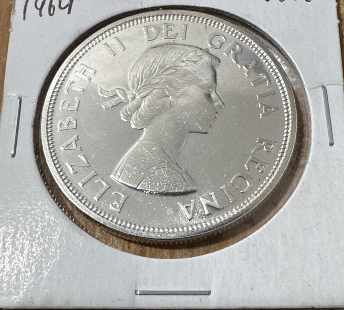 1964 Canadian Silver Proof-Like Canada Dollar - Confederation