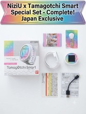 Tamagotchi Smart NiziU Special Set Mint White NIZOO Card Photocard Used
