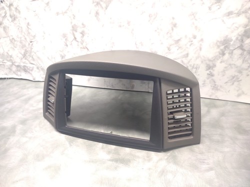 2005-2007 Jeep Grand Cherokee Center Dash Navigation Radio Bezel Trim Panel Gray - Picture 2 of 5