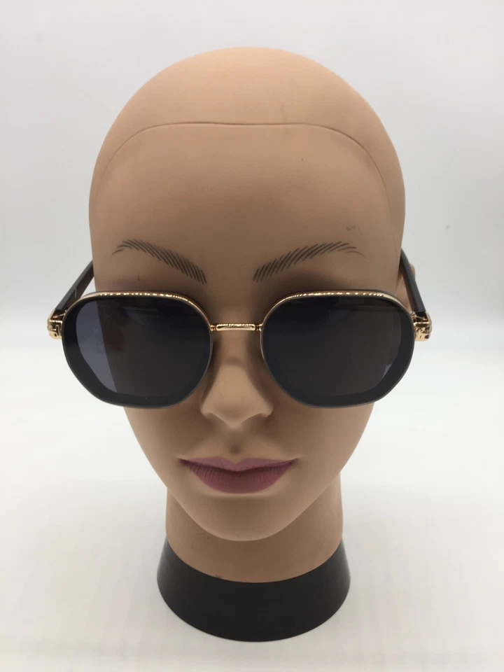 Tom Ford Fashion Black/Gold Frame Sunglasses 56-18-140 Black Lens - Image 2 of 4