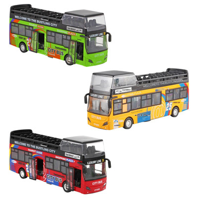 Doppeldeckerbus Spielzeug zweistöckiger Bus Bus Bus Bussimulation für Kindergeschenk