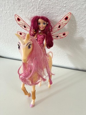 Mia and Me Puppe Pferd Spielfigur Einhorn Mädchen Pink Gebraucht