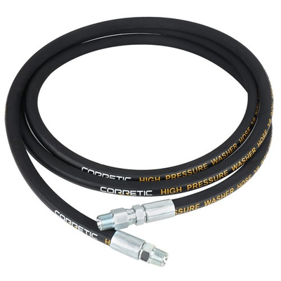 #ad Pressure Washer Whip Hose 10 FT x 3 8 Inch Hose Reel Connector 4000 PSI $43.42