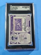 Estampilla autógrafa Leaf Century Collection 2005 S-57 Bobby Doerr 12/59 SGC