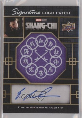 2023 Upper Deck Shang-Chi Signature Logo 30/49 Florian Munteanu Patch Auto ob9