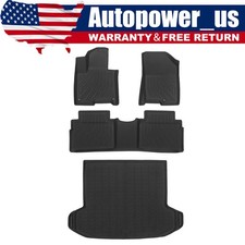 Fits 2023-2026 Kia Sportage Phev Tpe Floor Mats Trunk Cargo Liner All-weather Fits 2023-2026 Kia Sportage Phev Tpe Floor Mats Trunk Cargo Liner All-weather