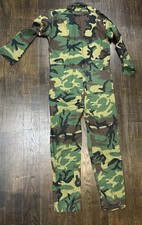 Vintage 90s RedHead Camo Coveralls Medium Woodland Camouflage Jumpsuit Mechanics
