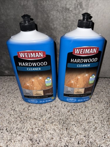 Weiman Hardwood Cleaner Streak Free Shine Citrus Scent - 32 oz. 2pk NEW!