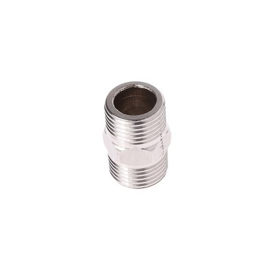 1/2'' Male x 1/2'' Male Hex Nipple Stainless Steel SS304 Threaded Pipe Fitting NPT