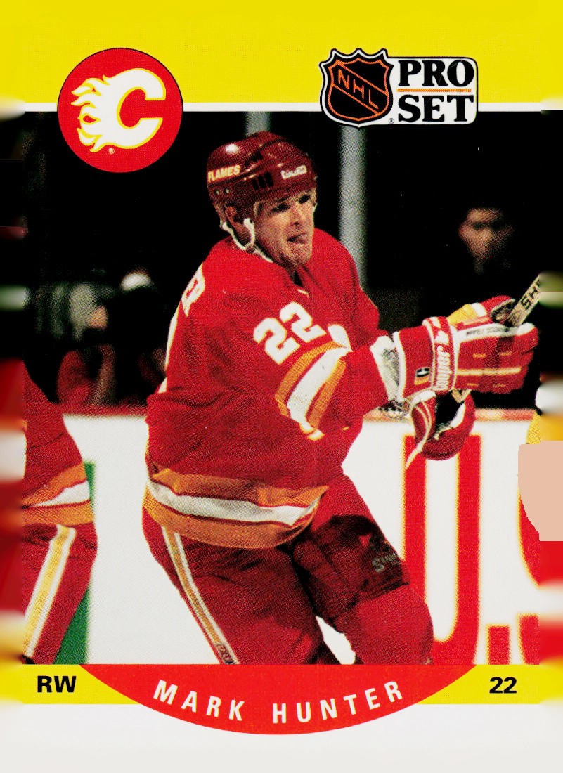 1990-91 Pro Set #422 Mark Hunter