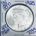 1925 BU UNCIRCULATED SILVER PEACE DOLLAR AUTHENTIC U.S. MINT FREE SHIPPING 7035