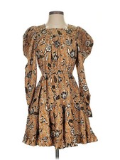Ulla Johnson Women Brown Cocktail Dress 0