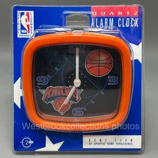 1994 Vintage New York KNICKS Quartz Alarm Clock NBA Official Licensed by Spartus