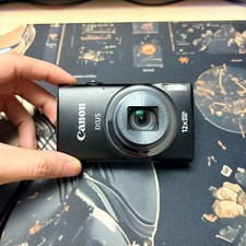 Canon PowerShot ELPH 340 HS/ IXUS 265 Digital Camera 16.0 MP 12X w/ Accessories