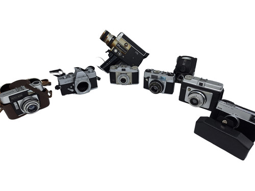 Kamerakonvolut Analogkamera defekt Ersatzteile Canon Minolta Kodak  ungetestet